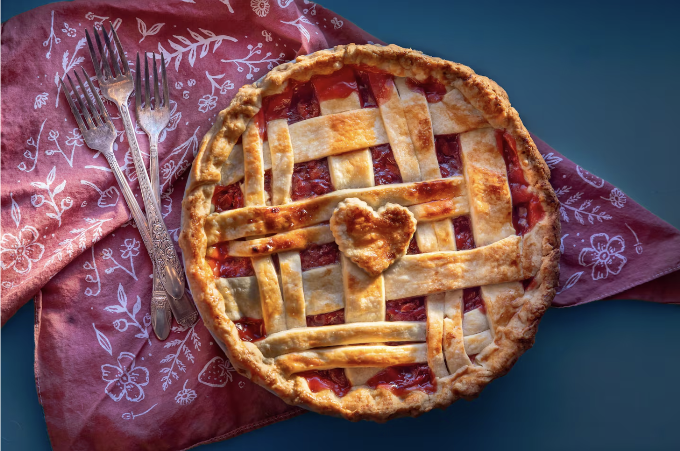Tart cherry pie. (Lisa Hupp photo)